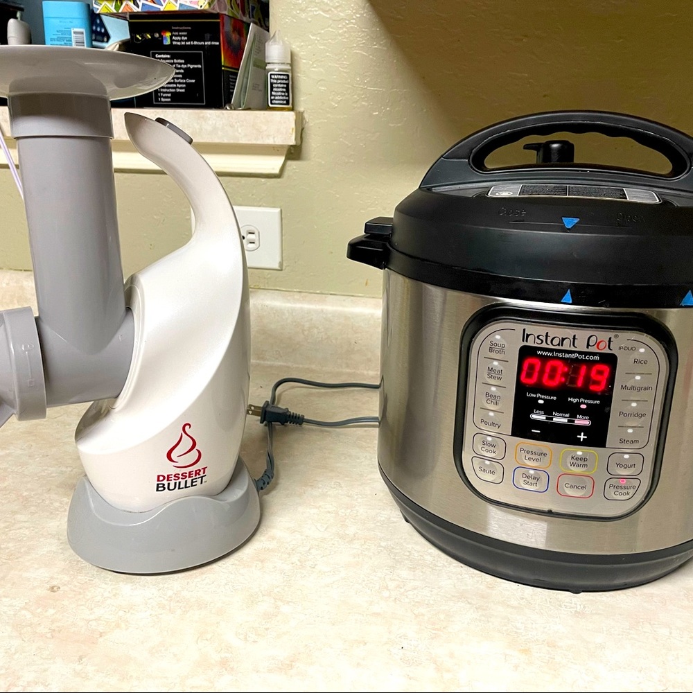 Instant pot Duo and sorbet maker